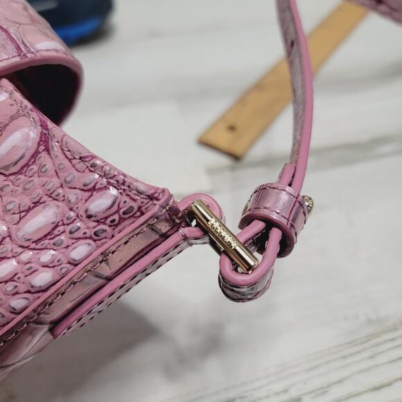 BRAHMIN MELBOURNE MULBERRY POTION MARLEY CROSSBODY BAG - Picture 11 of 11